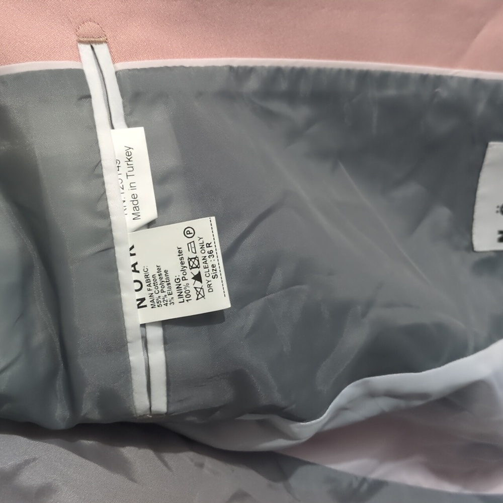 Noak Suit Jacket in pastel pink 36R - Picture 5 of 6